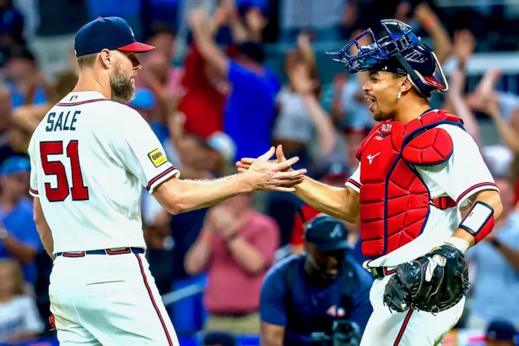 Sale testing Father Time as Braves ace